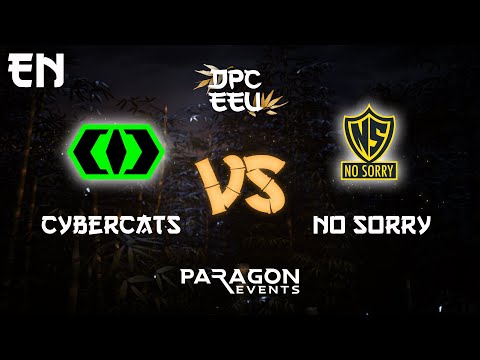 EN - Cybercats vs No Sorry | DPC EEU 2023 | bo3 - game 1 | by ROBBNROLL