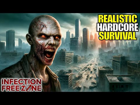 Strategic Apocalyptic Survival Game Day 1 | Infection Free Zone Gameplay | Part 1