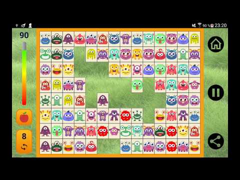 Connect: cute monsters & food Video