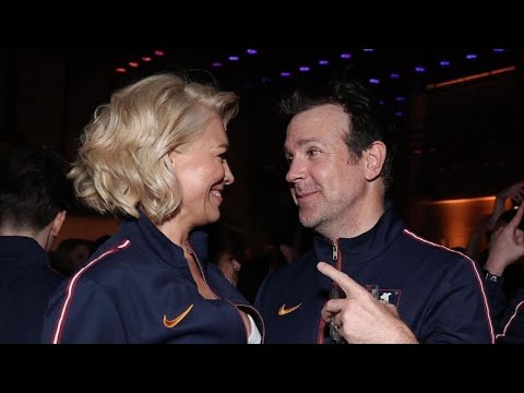 jason sudeikis being hannah waddingham's biggest fan (part two)