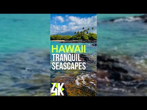 2 HRS Fantastic Views of Hawaiian Coastline for iPhones & Tablets - 4K Seascapes & Scenic Beaches