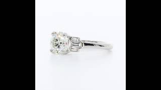 Vyvian Art Deco Inspired Engagement Ring