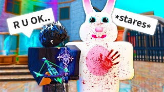 TROLLING As The EASTER BUNNY (MM2 EASTER UPDATE)