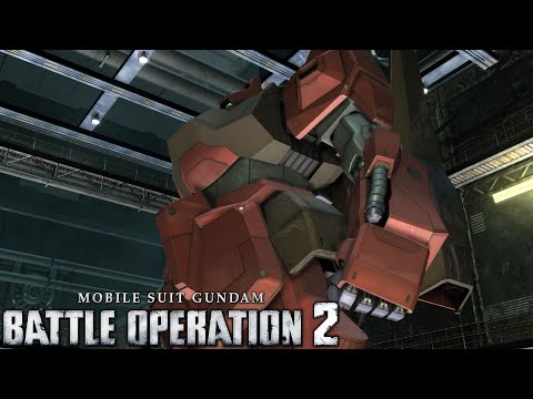 Mobile Suit Gundam Battle Operation 2 - Rick Dias (LV1) ALL MOVES