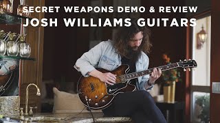 Video thumbnail for Josh Williams Guitars Mockingbird & Stella | Secret Weapons Demo & Review by Mark Johnston