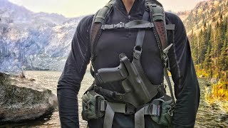 The BEST Value Woods Chest Holster (Hunting, Hiking, Backpacking)