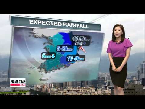 Impacts of Typhoon Goni to clear out Wednesday   태풍 ′고니′ 밤사이 동해상 지나 소멸