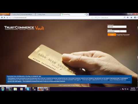 Trust Commerce Login
