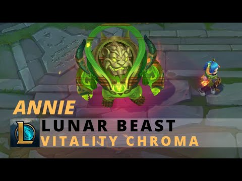 Lunar beast Annie Vitality Chroma - League of Legends
