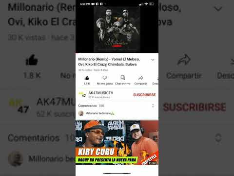 Millonario (Remix)- yomel el meloso,Ovi,Kiko el crazy, Chimbala,Bulova.