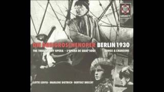 Seeräuberjenny (Pirate Jenny) - Weill/Brecht