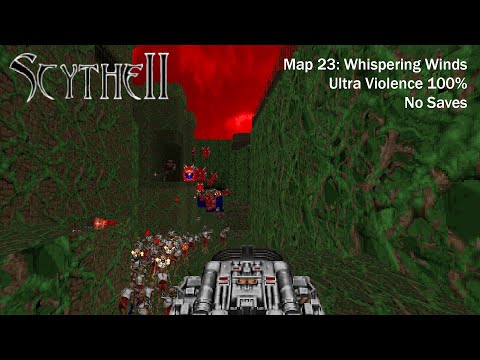 (Doom II) Scythe II: Map23: Whispering Winds (UV 100%)