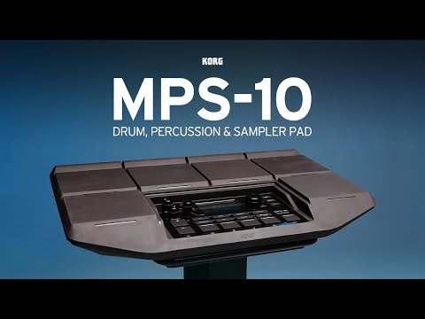 Korg MPS-10 10-Zone Percussion Sampling Pad (2023 - Present - Black) image 14