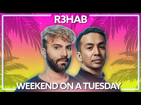 R3HAB x Laidback Luke - Weekend On A Tuesday [Lyric Video]