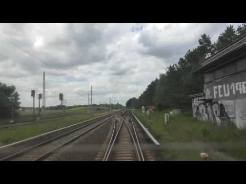 Führerstandsmitfahrt S-Bahn Berlin von Königs Wusterhausen nach Westend  auf der S46 mit BR 485