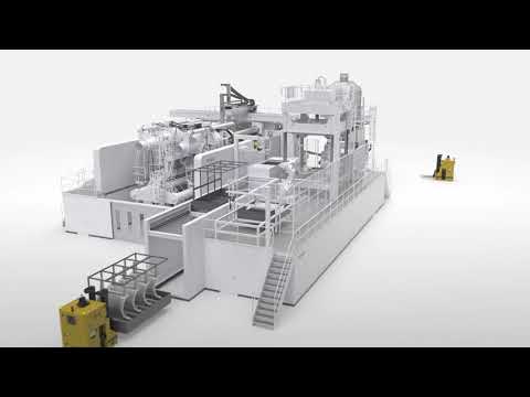 The Carat 920 Die Casting Cell for Megacasting Production