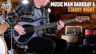 Video thumbnail for Music Man DarkRay | DarkRay 5-String - Starry Night by Peach Guitars