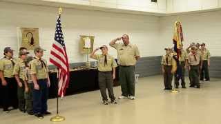 Pack 29 Bridging Opening Ceremony