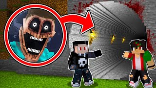 We Found a SCARY TUNNEL in Minecraft!