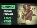 Gandhiji - Original Footages and Real Voice | Ganghiji Status Video | Gingerline Media