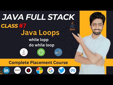 While And Do While Loop In Java Java Full Stack Development Course In Hindi Lecture 7