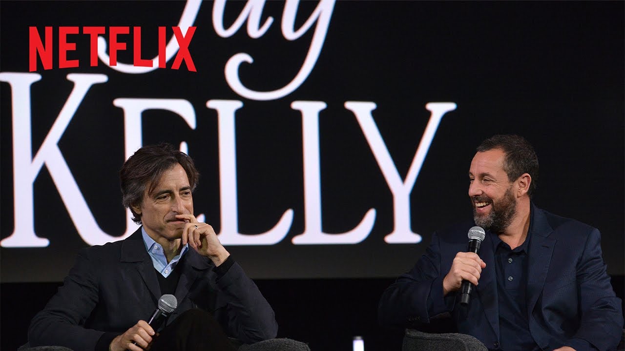 Noah Baumbach, Adam Sandler, and Emily Mortimer on Jay Kelly at The Lineup video thumbnail