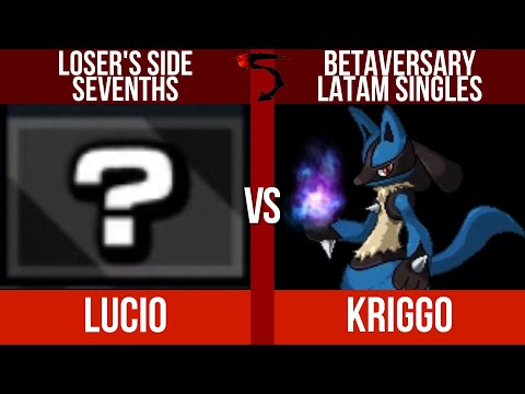 Betaversary LATAM: Lucio (Random) vs Kriggo (Lucario) - SSF2 Losers 7ths