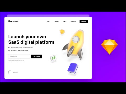 Let's Design a Landing Page in Sketch (Tutorial)