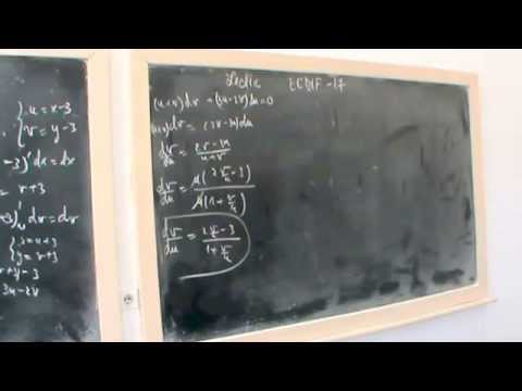 ECDIF 17 - Ecuatii care duc la omogene