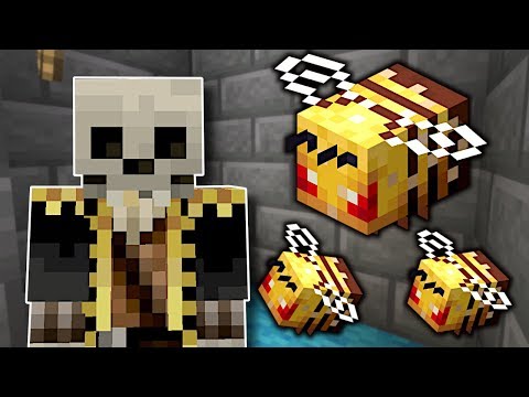 PUTTING BEES IN MY FRIEND'S BASE! - Minecraft Multiplayer Gameplay