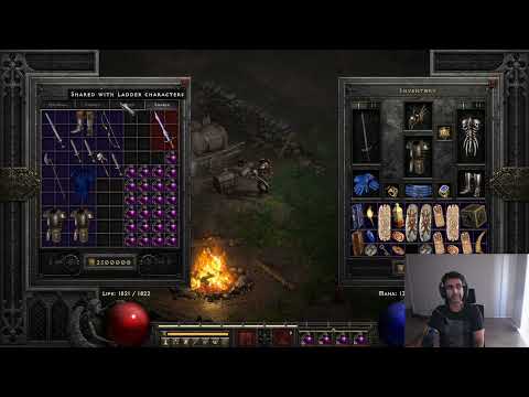 D2R - 2.4 Ladder Budget (no Grief) Zerker/Find Item Barb - Destroys Travincal!