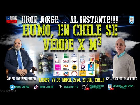 HUMO, EN CHILE SE VENDE POR M3  //  DRON JORGE... AL INSTANTE!!!