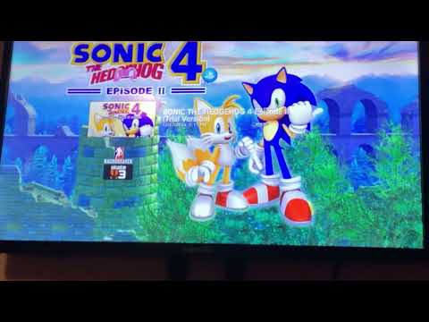 Sonic the Hedgehog 4 episode 2 trial version PS3 XMB theme