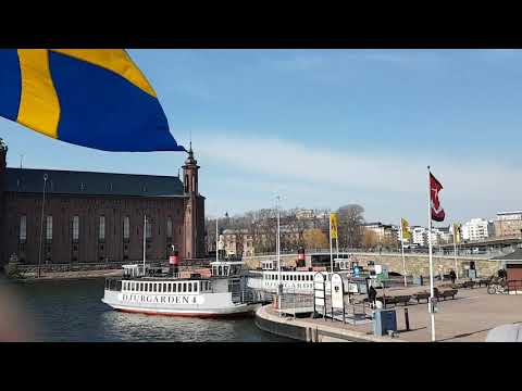 Sights & Sounds of Stockholm, Sweden. April 2019