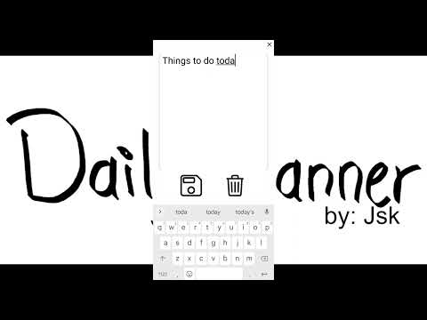 DailyPlanner by Jsk video thumbnail