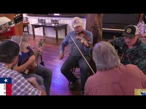 Jam 1E Inside The Hall "Simpson's Rag" -  Bill Tuckness / Randy Elmore - 2021 Bowie Fiddle Contest