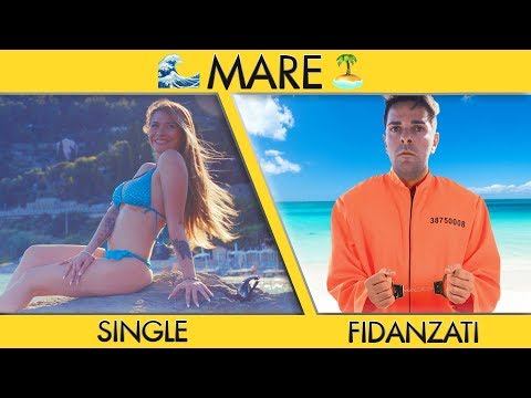 SINGLE VS FIDANZATI AL MARE - Parodia - iPantellas