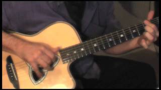 Acoustic Guitar Solo - Jeff Williams - Finger Tapping