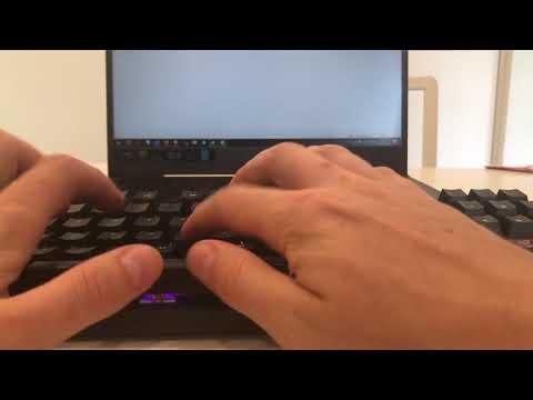 Xtreme Gaming RGB Outemu Blue keyboard test (with and without o-rings)