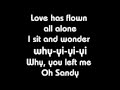 Grease Soundtrack Sandy Lyrics On Screen