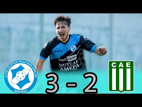 Primera C : VILLA SAN CARLOS 3 - 2 EXCURSIONISTAS | (Reducido - Final) | LOS GOLES