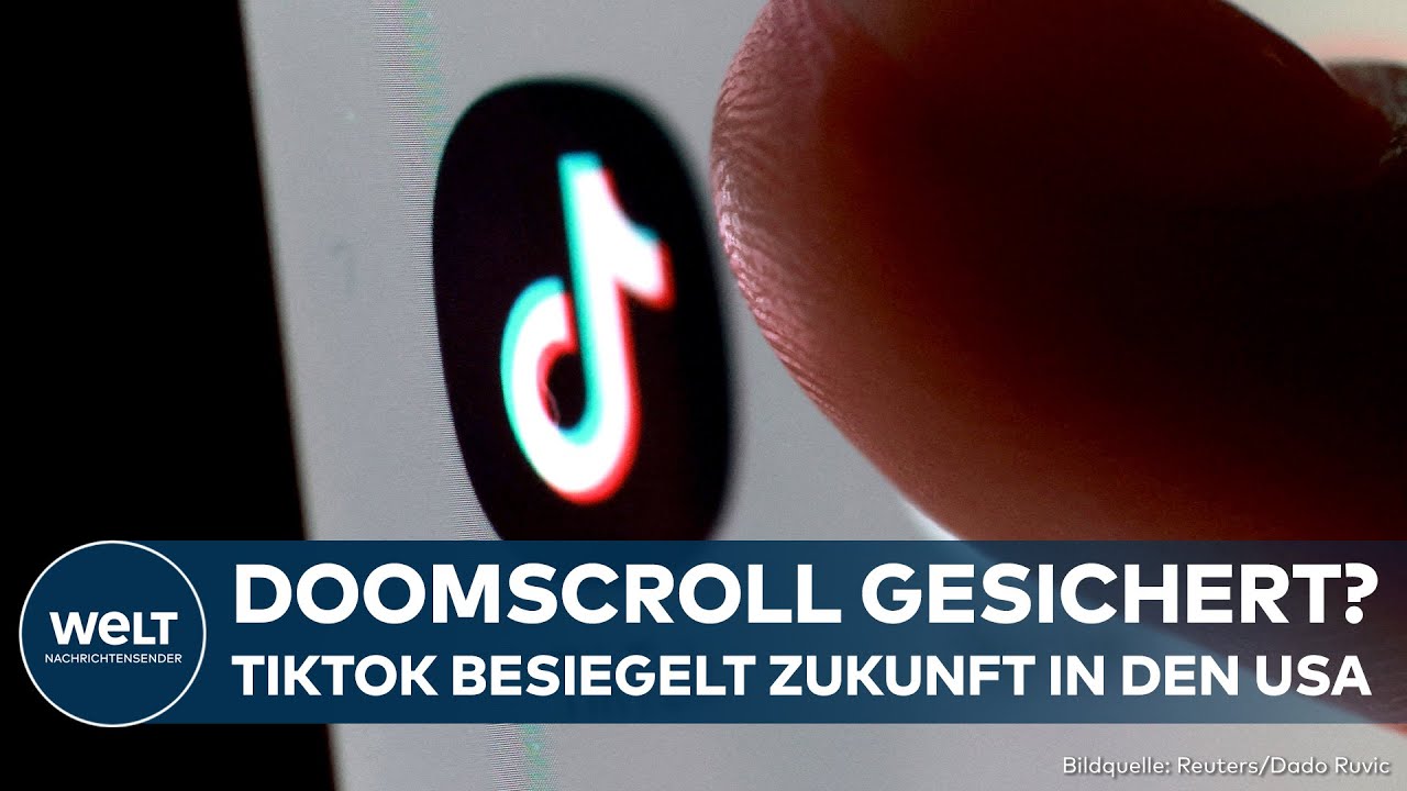 USA: Doomscroll gesichert? Tiktok besiegelt nach monatelangem Tauziehen Zukunft in Amerika