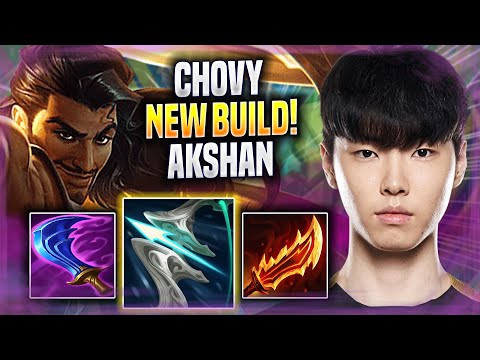 CHOVY AKSHAN WITH NEW BUILD! - GEN Chovy Plays Akshan MID vs Orianna! | Season 2022