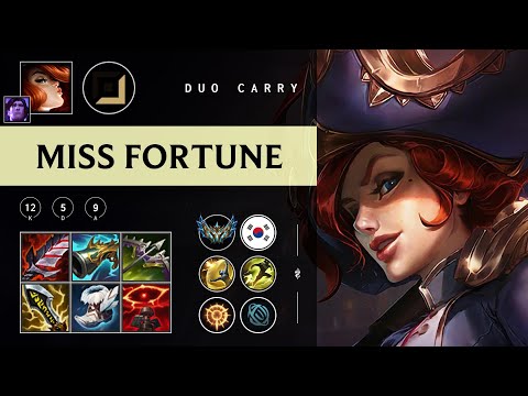 Miss Fortune ADC vs Jhin - KR Challenger Patch 25.24