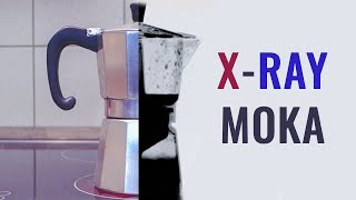 X-ray - How Moka – Espresso Stove Pot Works