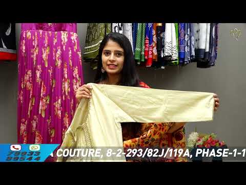 Designer Work Kurta Collection || Party Wear Dresses || Moksha Couture
