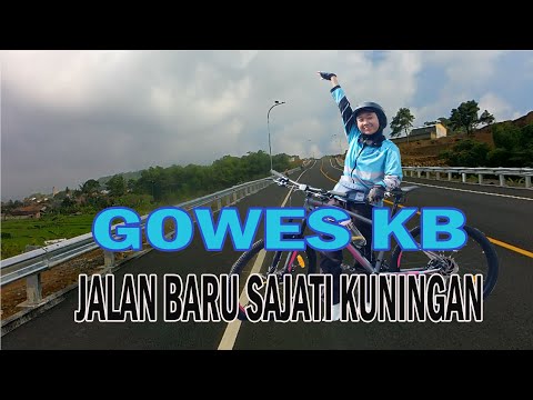 Gowes KB di Suasana Jalan Baru Sajati paling keren di Kuningan