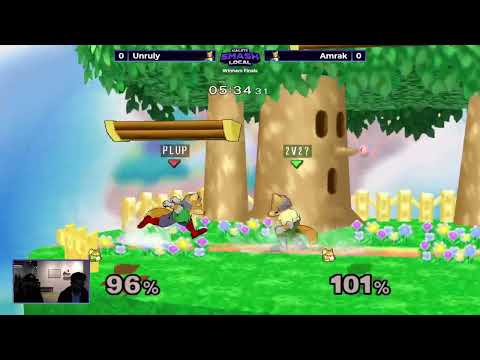 Galint Amrak (Fox) vs Unruly (Fox, Marth) - Galint Smash Local 4/22