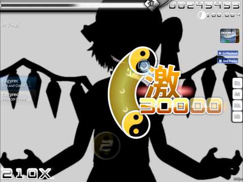 [osu!] Masayoshi Minoshima feat. nomico - Bad Apple!! (kagyrec)