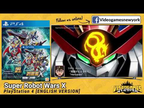 Super Robot Wars X [ENGLISH VERSION] - VGNY IMPORT TRAILER
